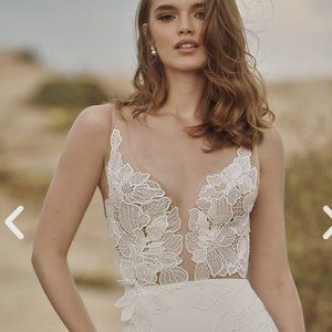 Rish Bridal Beline Crepe Wedding Dress